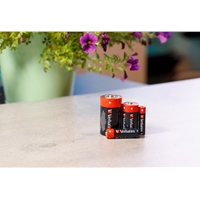 Verbatim C Alkaline BatteriesProduct DetailsHigh performance C alkaline batteriesRecommended for flash lights