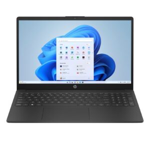 The HP 15.6" Laptop PC comes feature-packed for productivity and making your wallet—and the planet—happy. Built with recycled materials