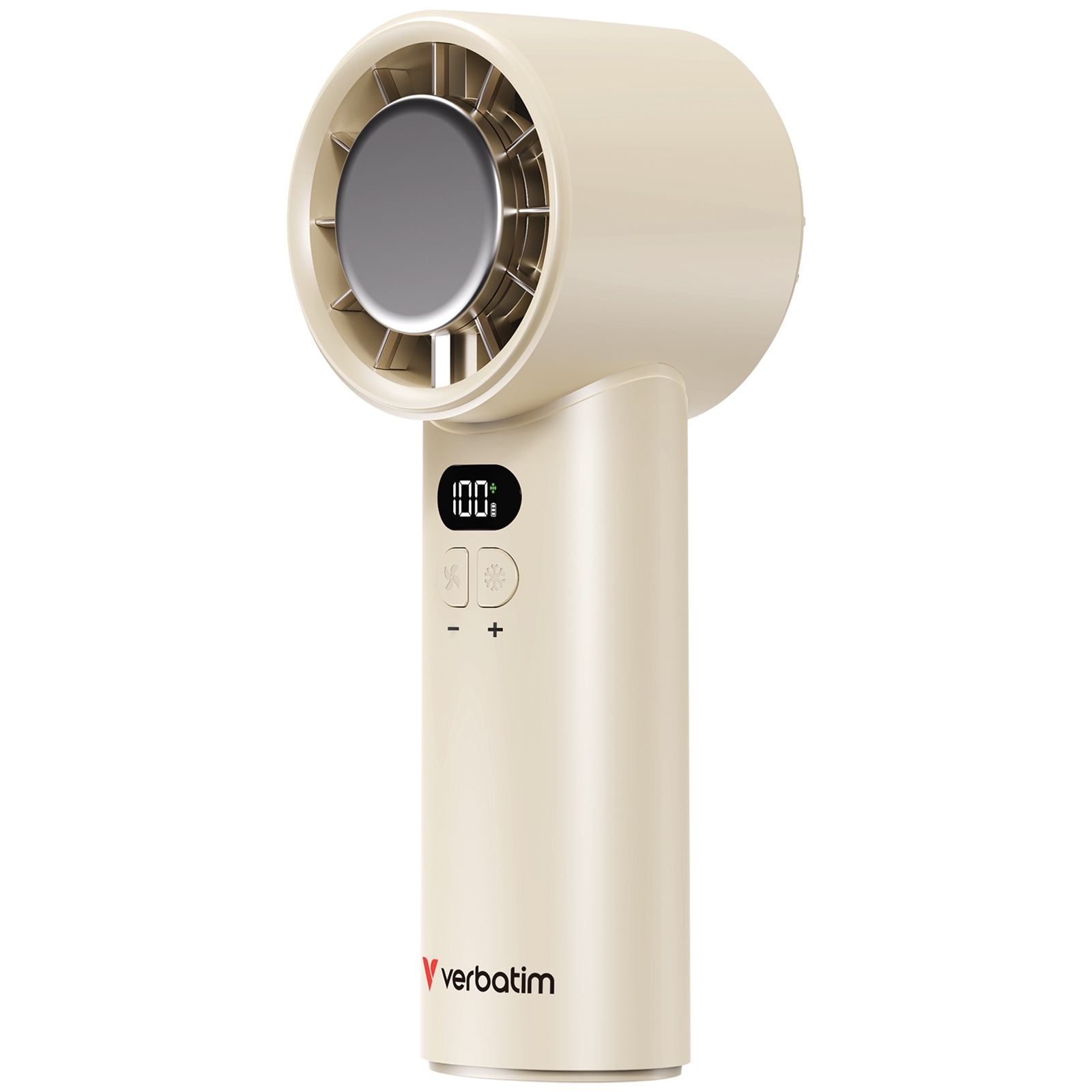 Cool 'n' Go Ice Touch Handheld Fan - White/SilverIce CoolStay cool and refreshed wherever life takes you with the Verbatim Cool ’n’ Go Ice Touch. This compact