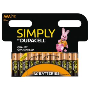 Duracell Simply AAA means quality Duracell batteries at an affordable price
