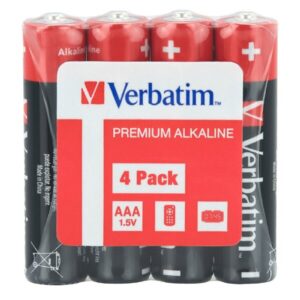 <b>Verbatim AAA Alkaline Batteries