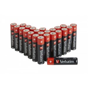 <b>Verbatim AA Alkaline Batteries