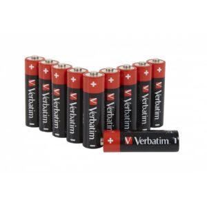 <b>Verbatim AA Alkaline Batteries