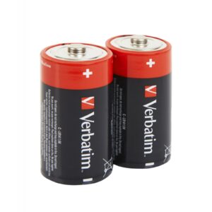 <b>Verbatim C Alkaline Batteries</b><br/><br/><b>Product Details</b><br/><br/>High performance C alkaline batteries<br/><br/>Recommended for flash lights