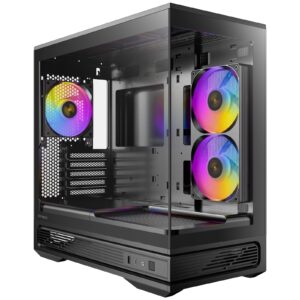 <b>Product Description</b><br/><br/>The Antec Constellation C2M ARGB is a compact Micro-ATX PC case combining panoramic presentation