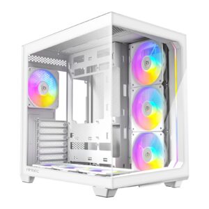 <b>270° Full-view tempered glass</b><br/>Tempered glasses adopt the seamless paneling design with unique 45° beveling technique that makes the minimal joint gap