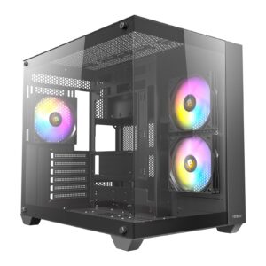 <b>Antec CX800 ARGB Mid-Tower Chassis with Tempered Glass 3x 120mm ARGB Fans USB 3.0 ATX MicroATX Mini-ITX</b><br/>The Antec CX800 ARGB is a sleek and stylish mid-tower chassis designed for ATX
