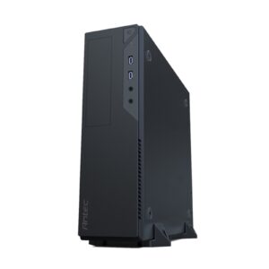 The VSK2000-U3 slim desktop case is notably strong for its modest size