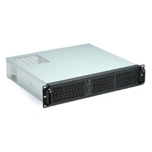 <b>Key Features</b><br/><br/>2U Rackmount Case - 380mm deep & 430mm wide (Exc. handles).<br/><br/>Server Motherboard Support - Supports Micro-ATX and Mini ITX Motherboards.<br/><br/>3 x 80mm PWM Fans Included - 3 x 80mm PWM fans are included with automatic speed control of the Motherboard through the 4 Pin PWM fan cable interface