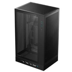 The DeepCool CH160 PLUS is a compact Micro-ATX chassis designed to deliver excellent airflow and hardware compatibility in a portable form factor. Retaining the clean design of the original CH160