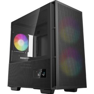 <b>CH360 DIGITAL</b><br><b>HIGH AIRFLOW CASES REIMAGINED</b><br><br><b>A BREATH OF FRESH AIR</b><br>The CH360 DIGITAL provides exceptional airflow from all sides of the case; from the high airflow front to the hybrid tempered glass side panel; cool air is always available for the modern power-hungry components.<br><br><b>HYBRID AIRFLOW GLASS SIDE PANEL</b><br>A unique tempered glass and mesh hybrid side panel provides a crystal-clear view into the heart of your system while also supplying modern GPUs with additional ventilation: a functional yet elegant design.<br><br><b>REAL-TIME DUAL-STATUS DIGITAL DISPLAY</b><br>Monitor vital CPU and GPU information from the cockpit of your gaming station with the integrated double-status digital screen. Choose between CPU and GPU temperatures