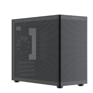 The <b>TecWare Fusion 3 MATX Compact Mesh Case (TWCA-FUS3-BK)</b> is a high-performance