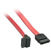SSD or Optical Drive<br>Compatible with SATA III and backwards compatible with SATA I and II<br>Operating Temperature: approx. -20 to 65°C<br>Storage Temperature: approx. -20 to 65°C<br>Colour: Red<br>10 Year Warranty<br><br>The LINDY SATA Cable is a high quality item which features two 7 Pin Data connectors that provide a durable connection to SATA equipment. The cable is constructed using shielded twin-ax conductors with multiple ground connections and made with high quality materials for maximum performance