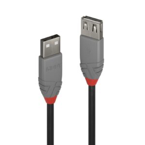 <b>Lindy 0.5m USB 2.0 Type A Extension Cable