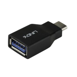 - Connects a USB Type A cable to a USB Type C device<br/>- Robust PVC housing and nickel connectors<br/>- Compact size