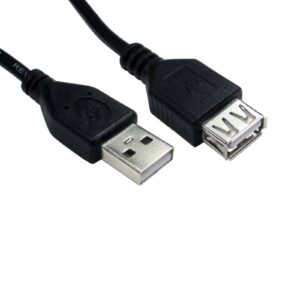 A USB 2.0 extension cable for extending your USB devices up to a distance of 5mtrs.<br/><br/><b>Key Features</b><br/>- Type-A Male to Type-A Female Connectors<br/>- USB 2.0<br/>- Black<br/>- Nickel Connectors<br/><br/><b>Connection 1</b><br/>USB 2.0 Type-A Male<br/><br/><b>Connection 2</b><br/>USB 2.0 Type-A Female<br/><br/><b>Generation</b><br/>USB 2.0<br/><br/><b>Length</b><br/>3m<br/><br/><b>Colour</b><br/>Black