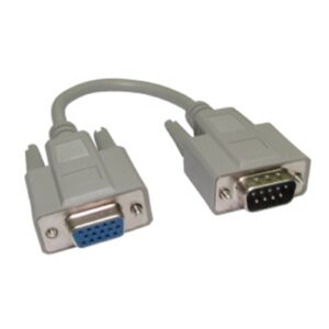 Introducing our VGA 9-pin male to SVGA HD15-pin female connector