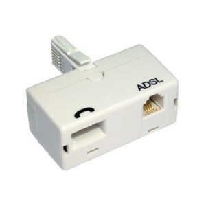 Pictures may not be representative of the product specification and are for illustration purposes only<br/><br/><b>Key Features:</b><br/><br/><li>An ADSL microfilter is used to separate the phone line connection from the internet connection reducing interference and dropouts or even connection problems.</li><br/><li>For each telephone or device that uses a phone line