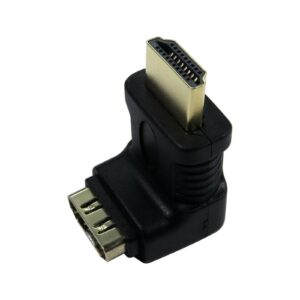 <b>HDMI Right Angled Male to Female Adapter