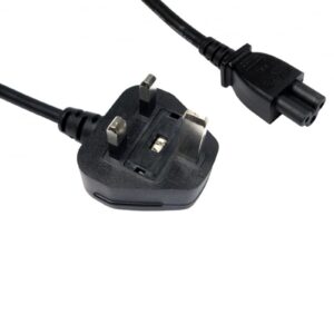 Pictures may not be representative of the product specification and are for illustration purposes only<br/><br/><b>Designed for use with a variety of Electronic Devices that require an IEC C5 Inlet</b><br/>Laptop Power Supplies (e.g.