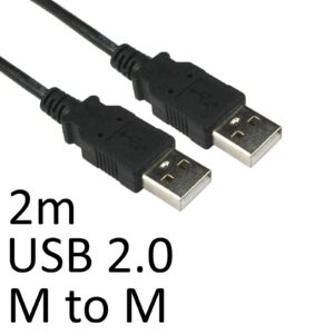 <b>Key Features:</b><br/><br/><ul><li>    A male to A male</li><li>    Hi-speed USB revision 2.0</li><li>    Shielded</li><li>    28AWG/2C+24AWG/2C</li><li>    UL type CM 75oC E305668</li><li>    CSA LL204790</li><li>    AWM I/II A/B 80oC</li><li>    150V FT4</li></ul>