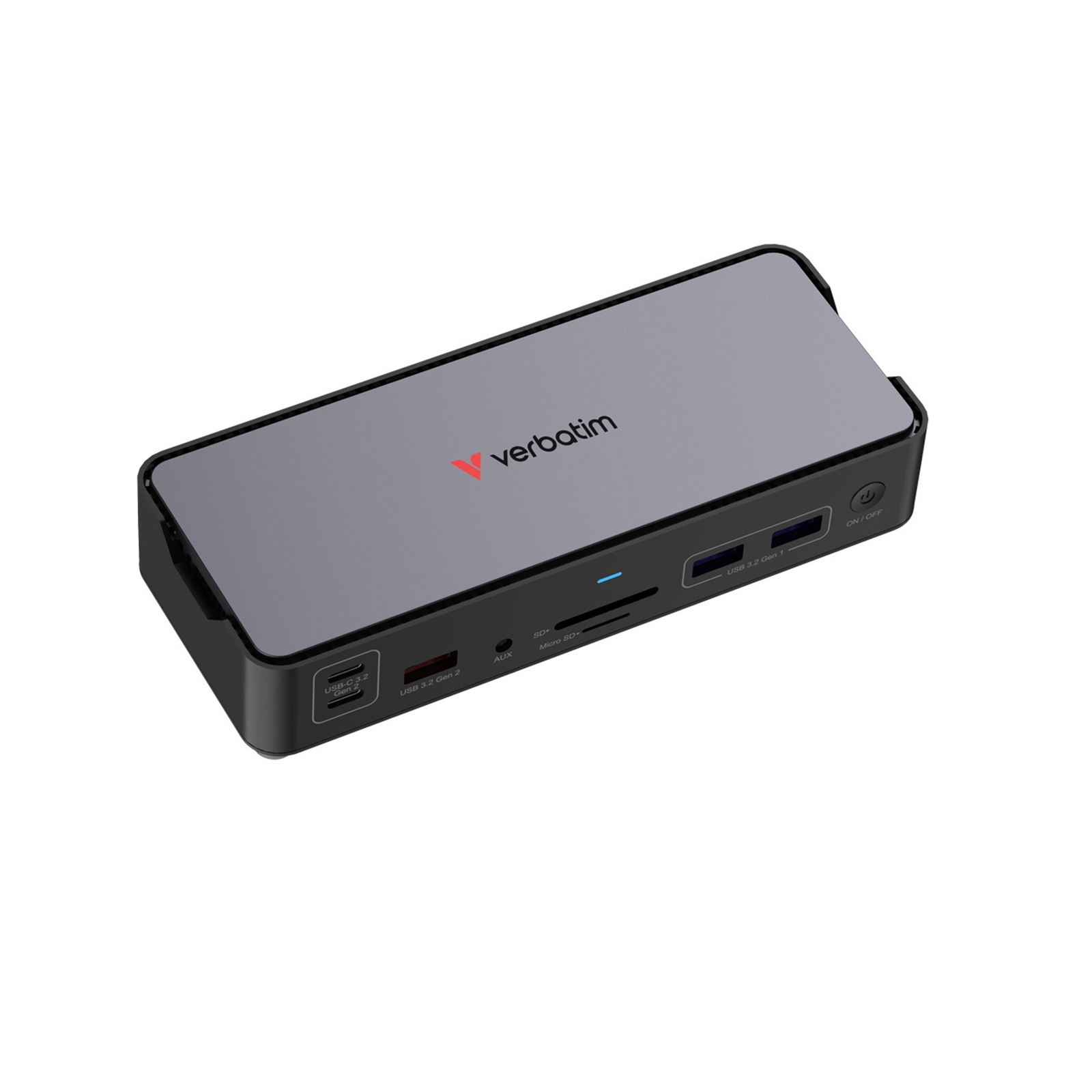 Verbatim USB-C Pro Docking StationProduct DetailsComprehensive Docking Solution: 15 ports including high-resolution HDMI and DisplayPort outputs2 x HDMI
