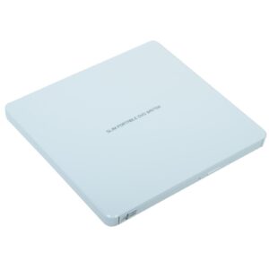 <b>Device Type</b><br/>External DVD-RW<br/><br/><b>Enclosure Type</b><br/>External<br/><br/><b>Colour</b><br/>White<br/><br/><b>Interface</b><br/>USB 2.0<br/><br/><b>Dimensions</b><br/>Width: 144mm<br/>Depth: 135.5mm<br/>Height: 14mm<br/><br/><b>Type</b><br/>External Optical<br/><br/><b>Read Speed</b><br/>CD: 24x<br/>DVD: 8x<br/><br/><b>Write Speed</b><br/>CD-R: 24x<br/>CD-RW: 24x<br/>DVD-R: 8x<br/>DVD-RW: 6x<br/>DVD+RW: 8x<br/><br/><b>Supported Media Types</b><br/>CD-R