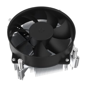 CiT’s low profile CPU cooler is designed for space limited applications that utilises Intel platforms. Made using aluminium fins for excellent thermal conduction. In addition