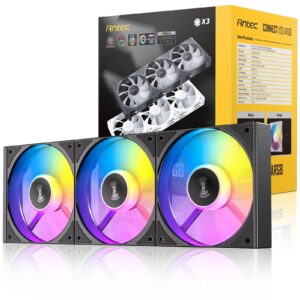 <b>CONNECT 120 ARGB</b><br/><br/><b>INTUITIVE INTERLOCKING SYSTEM</b><br/>Connect the fans internally with each other to streamline the installation process<br/><br/><b>3 FANS 4 SCREWS</b><br/>Interlocking system helps you mount multiple fans using less screws.<br/><br/><b>EASIER INSTALLATION WITH LESS CABLES</b><br/>Daisy Chain design with less cables needed.<br/><br/><b>PWM ARGB FAN</b><br/>Strong and stable airflow in quiet operation.<br/><br/><b>ENLARGED VIBRATION-ABSORBING & ANTI-NOISE PADS</b><br/>8 anti-vibration pads effectively reduce vibration and noise.<br/><br/><b>FAN INSTALLATION</b><br/>attention to the cable outlet when installing fan covers; the outlet should be positioned over the male connector.<br/><br/><b>ARGB LIGHTING EFFECT SYNC</b><br/>Extendable 3-Pin Daisy-Chain ARGB connector provides a much easier way to integrate lighting effect with motherboard and other components.<br/><br/><b>Specification</b><br/><br/><b>Fan Type</b><br/>ARGB PWM Fan<br/><br/><b>Dimensions</b><br/>120 x 120 x 25 mm<br/><br/><b>Bearing Type</b><br/>Hydraulic Bearing<br/><br/><b>Fan Speed</b><br/>800±10%~ 1500±10% RPM<br/><br/><b>Airflow</b><br/>65.08 CFM<br/><br/><b>Air Pressure</b><br/>1.7 mmH2O<br/><br/><b>Fan Noise Level</b><br/>28 dB(A)<br/><br/><b>Lifespan</b><br/>30