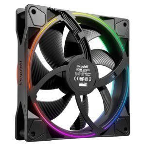 <b>be quiet! Light Wings LX 120mm PWM Reverse Black (BL134)</b><br/><br/><b>Key Features</b> <br/><b>Reversed Blade Design</b>: Optimized for side or bottom intake