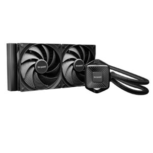 <b> be quiet! (BW028) SUPREME AND QUIET COOLING</b><br/><br/>Pure Loop 3 280mm is the impressively high-performing and silent All-in-One water cooling unit for users with overclocked systems. Pure Loop 3 280mm is for all the purists out there that like their cooling power subtle and unagitated.<br/><br/>Impressively high cooling performance for all consumer CPUs<br/>State-of-the-art PWM pump with 6-pole motor reduces vibrations to an absolute minimum<br/>2 Pure Wings 3 140mm PWM high-speed fan offer high static pressure with very quiet operation<br/>Daisy-chained PWM fans for maximum convenience<br/>Flexible sleeved tubes and a simple mounting ensure easy handling<br/>Easy-to-access refill port for convenient handling<br/>Neat design language with elegant looks and subtle details<br/>3-year manufacturer’s warranty<br/>Product conception