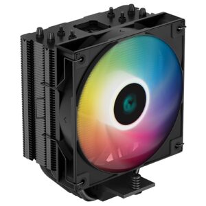 <b>The DeepCool AG400 Black ARGB V2 CPU Cooler</b> is a high-performance single tower cooler designed to provide efficient cooling for your CPU. It features four direct touch heat pipes that rapidly draw heat away from the CPU