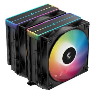 The DeepCool AG620 BK ARGB V2 is a high-performance