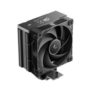 <b> DeepCool AK400 G2 DIGITAL NYX CPU Cooler</b><br/><br/>Further improved second generation of the iconic AK DIGITAL lineup with upgraded performance and a bold new aesthetic. It features four advanced copper heat pipes