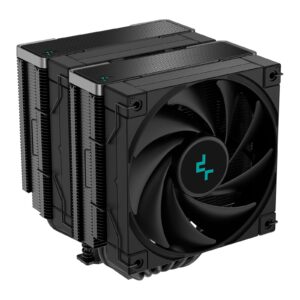 <b>ZERO DARK EDITION</b><br/>The DeepCool AK620 ZERO DARK is an all-black edition of the dominant AK620 high performance CPU cooler. The same premium quality materials featuring six advanced copper heat pipes