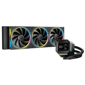 The DeepCool LM360 is a premium 360 mm all-in-one liquid CPU cooler designed for high-performance gaming systems