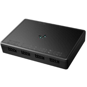 <b>DeepCool UH-04 9-Pin USB 2.0 Hub</b> (MPN: R-XE010A-BKNN0-G) is an internal USB hub designed to expand your system's connectivity options. <b>By converting a single USB 2.0 9-pin header into four fully functional USB 2.0 ports</b>