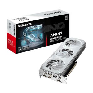 <b>Radeon RX 9060 XT GAMING ICE OC 16GB</b><br/><br/><b>FEATURES</b><br/><br/>Powered by Radeon RX 9060 XT<br/>Integrated with 16GB GDDR6 128bit memory interface<br/>WINDFORCE cooling system<br/>Hawk fan<br/>Server-grade thermal conductive gel<br/>RGB Lighting<br/>Reinforced structure<br/><br/><b>Graphics Processing</b><br/>Radeon RX 9060 XT<br/><br/><b>Core Clock</b><br/>2780MHz Core Clock