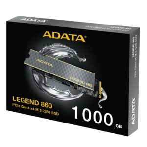 <b>LEGEND 860 PCIe Gen4 x4 M.2 2280 Solid State Drive </b><br/>The leader in creative style! LEGEND 860 SSD delivers advanced computing performance to creators. With sequential read/write speeds of up to 6