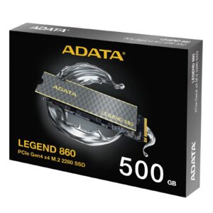 <b>LEGEND 860 PCIe Gen4 x4 M.2 2280 Solid State Drive </b><br/>The leader in creative style! LEGEND 860 SSD delivers advanced computing performance to creators. With sequential read/write speeds of up to 6