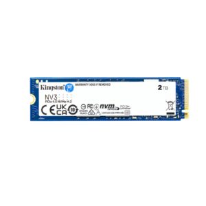 Kingston’s NV3 PCIe 4.0 NVMe SSD is a next-gen storage solution powered by a Gen 4x4 NVMe controller