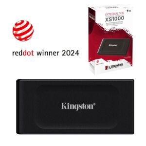 Kingston’s XS1000 external SSD is an incredibly convenient file backup solution. Its sleek