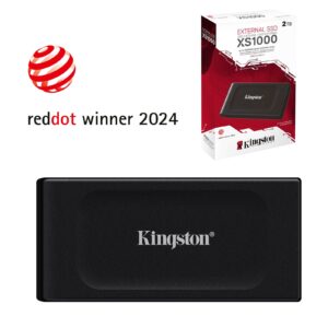 Kingston’s XS1000 external SSD is an incredibly convenient file backup solution. Its sleek