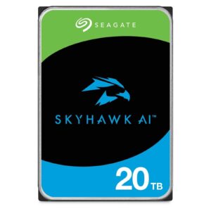 <b>Seagate SkyHawk AI 20 TB</b><br/><br/><b>Enhanced Durability</b><br/>The Seagate SkyHawk AI is engineered with a helium sealed-drive design