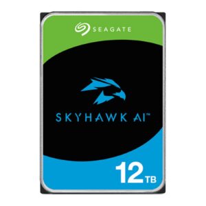 <b>Seagate SkyHawk AI 12 TB</b><br/><br/><b>Enhanced Durability</b><br/>The Seagate SkyHawk AI is engineered with a helium sealed-drive design