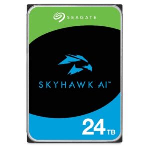 <b>Seagate SkyHawk AI 24 TB</b><br/><br/><b>Enhanced Durability</b><br/>The Seagate SkyHawk AI is engineered with a helium sealed-drive design