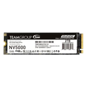 <b>Team NV5000 PCIe 4.0 2TB SSD</b><br/><br/><B>High-performance Entry-level PCIe Gen4 x4 SSD</b><br/>The NV5000 SSD features a PCIe Gen4x4 interface and supports the latest NVMe protocol
