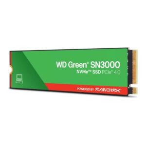 <b>Energize your PC’s storage with WD Green SN3000 NVMe SSD</b><br/><br/>Your PC can be faster than you imagine