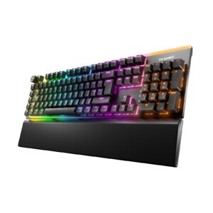 <b>LIGHT MOUNT SILENT TACTILE</b><br/><br/>Silence is key<br/>With 3 layers of sound-proofing and extra-quiet mechanical keys