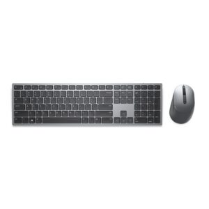 Experience superior multitasking features with a stylish and comfortable premium keyboard and mouse combo. Complete your tasks powered by one of the industry’s leading battery lives at up to 36 months.<br/><br/><b>Flexible multi-tasking</b><br/>Seamlessly connect up to three devices with this premium keyboard and mouse combo. The dual mode RF 2.4 GHz and Bluetooth 5.0 connectivity lets you effortlessly switch across devices with the connection-mode key or button on your keyboard and mouse.<br/><br/><b>Navigate with precision</b><br/>Easily manoeuvre across monitors of varying resolutions at home or in the office. Dell Peripheral Manager (DPM) software enables you to manage your input devices and adjust to your preferred preset DPIs at 1000